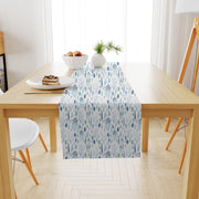 Refreshing Waterfall Exotic Canvas Table Runner for a Summery Look
